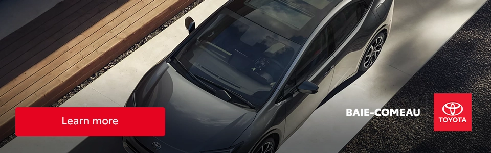 2026 Toyota Prius Plug-in Hybrid top view