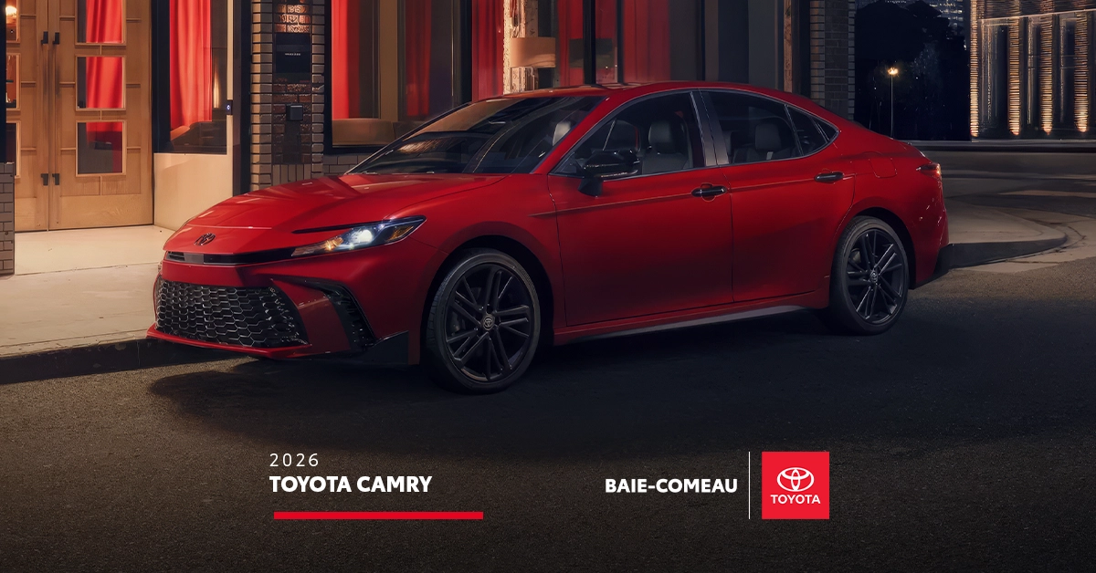Toyota Camry 2026: A Hybrid Sedan Built for Long Drives on the Côte-Nord