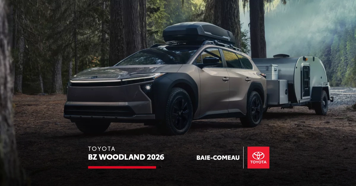 Toyota bZ Woodland 2026 : le VUS électrique AWD pensé pour la Côte-Nord