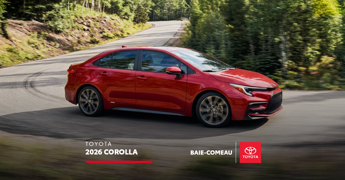 Toyota Corolla 2026: Gas or Hybrid, Which Should You Choose in Baie-Comeau?